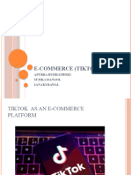 E-Commerce (Tiktok)