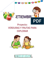 Proyecto 5 Años Frutas y Verduras