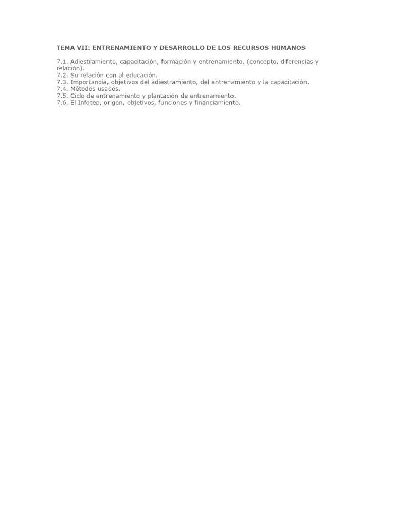Tema Vii | PDF | Crecimiento personal y profesional | Negocios