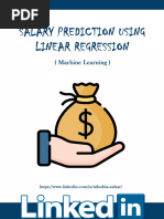 Salary Prediction LinearRegression