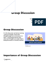 Group Discussion