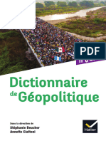 Dictionnaire de Géopolitique - Stéphanie Beucher, Annette Ciattoni - 2021 - Hatier - Anna's Archive