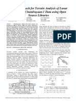 A New Approach For Terrain Analysis of Lunar Surface by Chandrayaan-1 Data Using Open Source Libraries