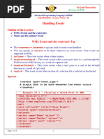 Lecture 10 - Handling Events