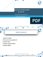 Akişkanlar Mekani̇ği̇ 1. Hafta