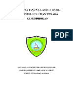 Rencana Tindak Lanjut Hasil Supervisi Guru Dan Tendik