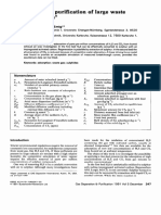 Adsorptive Purification of Large Waste Gas Streams