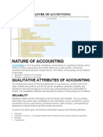 Nature and Functions of Accounting
