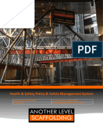 Another Level Scaffolding Limited HS Policy Document Issue 03 - 01 21