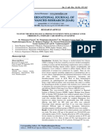 To Study The Hematological Profile in Patients With Alcoholic Liver Cirrhosis in A Tertiary Care Hospital in Manipur