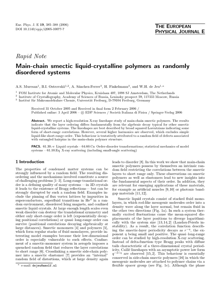 Paper04 PDF Liquid Crystal Polymers