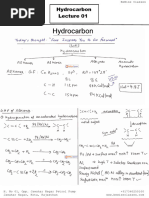 Hydrocarbon Short Notes | PDF