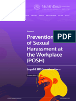 Prevention of Sexual Harassment at Workplace