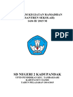 Laporan Program Kegiatan Ramadhan