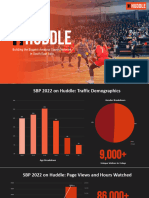 SBP 2022 On Huddle Traffic Report