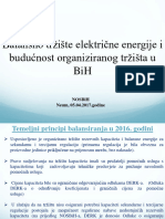 Trziste Elektricne Energije U BiH I Regionu NOS BiH