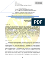 A Critical Exploration of Human-Primate Dynamics and Ecological Reflections in Rise of The Planets of The Apes' Movie: An Ecocriticism Literary Analysis