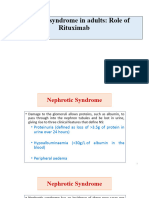 Nephrotic Syndrome in Adults Role of Rituximab