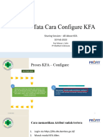 Paparan Tata Cara Configure KFA