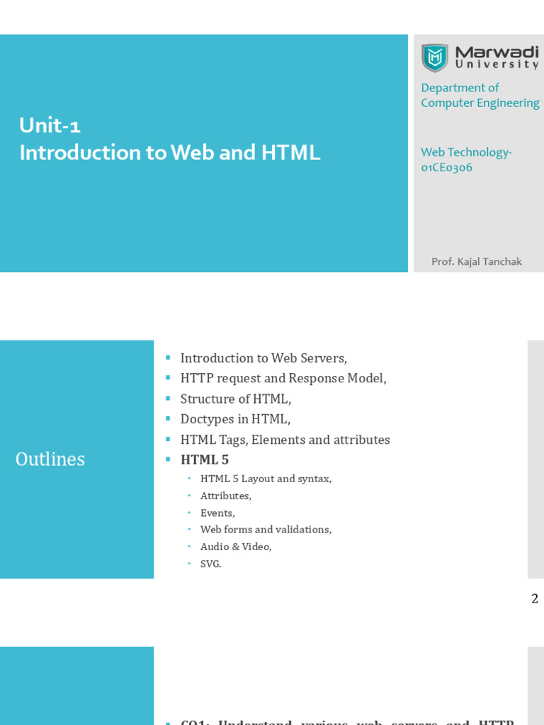 Web Tech Basics for Engineering Students | PDF | World Wide Web ...