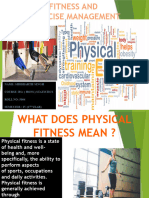 Fitness and Exercise Management (UNIT - 2)