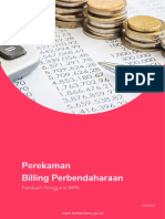 UG MPN TBS - Perekaman Billing Perbendaharaan - Versi 1.0