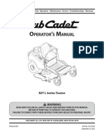 Cub Cadet 2014 Rztl50kw Operatorsmanual