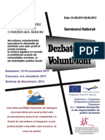 Flyer Voluntmont 2011