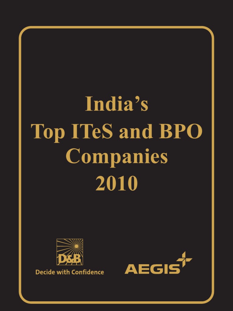 India ITeS+BPO 2010 | PDF | Business Process Outsourcing | Business ...