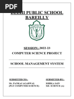 Computer Science Project On Bank Management System (Class 12 Sujal ...