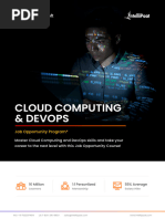 Cloud Computing and DevOps Brochure