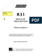 R31 Télésurveillance Vol-Incendie