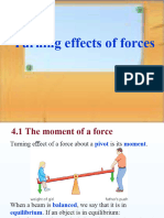 4 Turning Effects of Forces