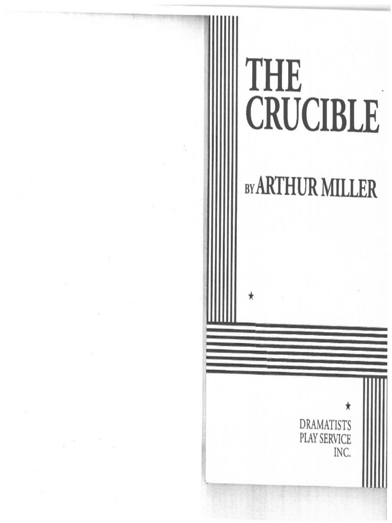 The Crucible PDF