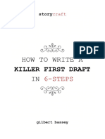 How To Write A Killer First Draft in 6 Steps - Gilbert Bassey