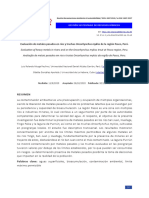 Evaluación de Metales Pesados en Ríos y Truchas Oncorhynchus Mykiss de La Región Pasco, Perú