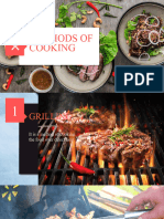 Cooking Methods Worksheet Guide | PDF | Cooking | Roasting
