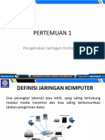 Materi Pertemuan 1 Jaringan Komputer