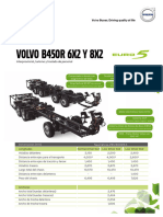 VOLVO B450R 6X2 Y 8X2: Dimensiones (MM)