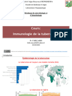 Immunologie de La Tuberculose 2019-2020