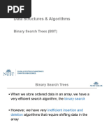 Lecture 9 Binary Search Trees