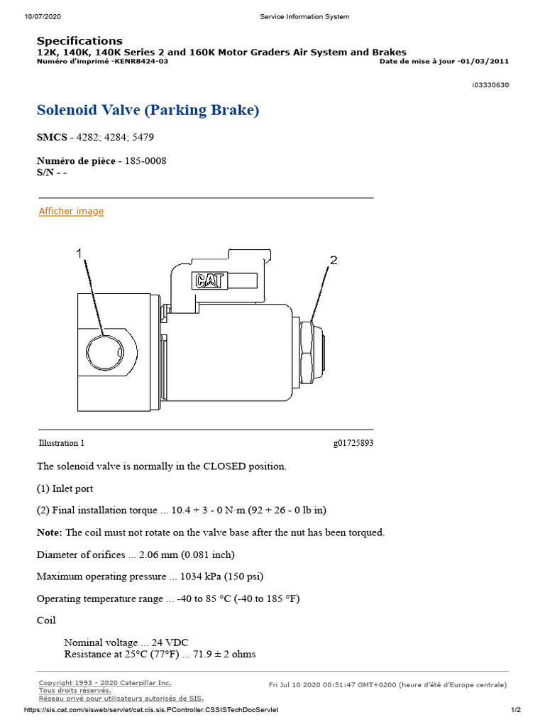 Solenoid Valve (Parking Brake) 1 PDF