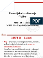 MSFI 16 - Lizinzi, MSFI 11 - Zajednički Aranžmani