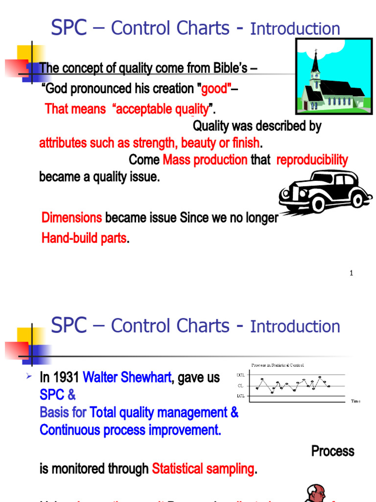 SPC Control Chart-Theory | Download Free PDF | Scientific Method ...