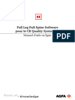 CR QS-Full Leg Full Spine Software OHM 4408 A (French)