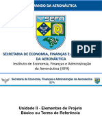 Unidade II - Elementos Do Projeto Básico Ou Termo de Referência