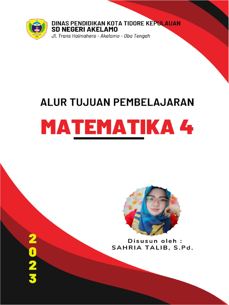 Alur dan Tujuan Pembelajaran Matematika Kelas 4 | PDF | Metode & Bahan Ajar