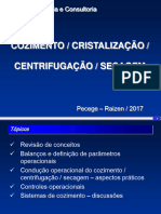 Cozimento / Cristalização / Centrifugação / Secagem: FCS Engenharia e Consultoria