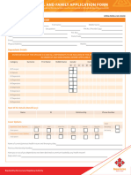 EDITABLE Individual and Family Application Form