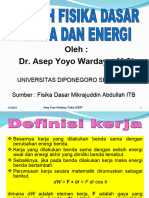 Kerja Dan Energi